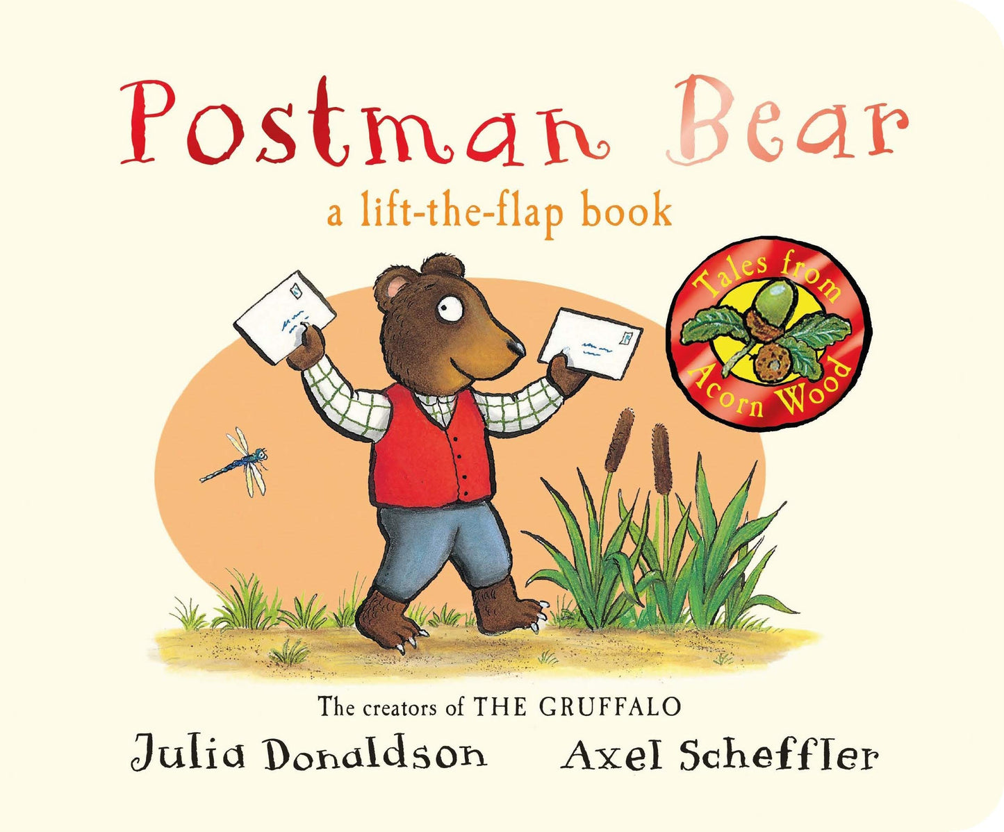 Postman bear a lift-the-flap book [board book]