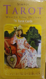 Simply Tarot wealth love destiny [BOOK WITH 78 CARDS]