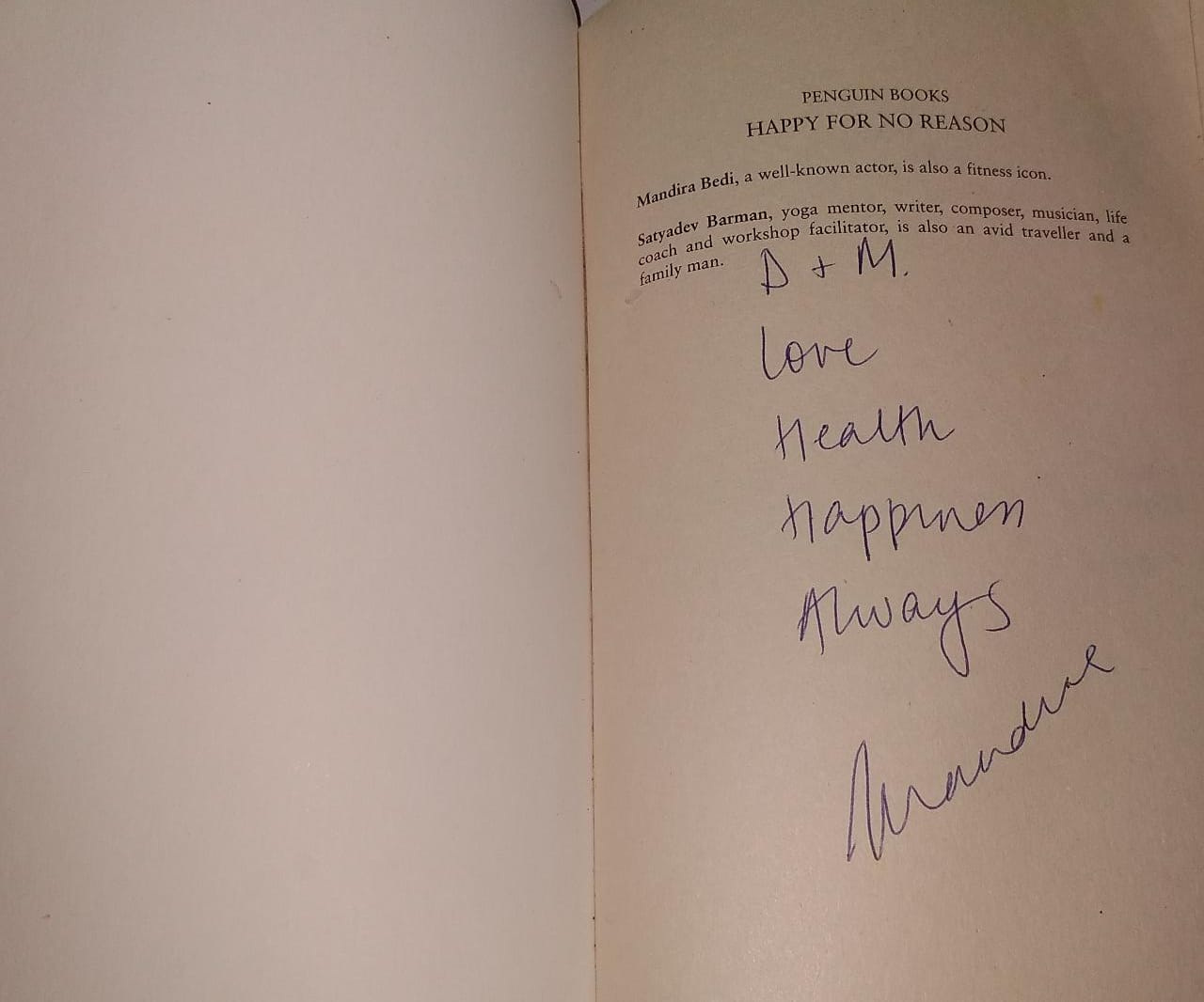 Happy For No Reason [SIGN COPY]