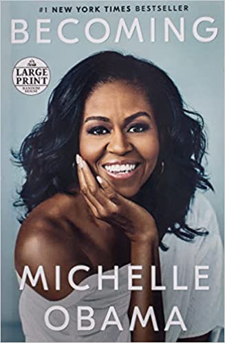BECOMING [Large print random house] (RARE BOOKS)