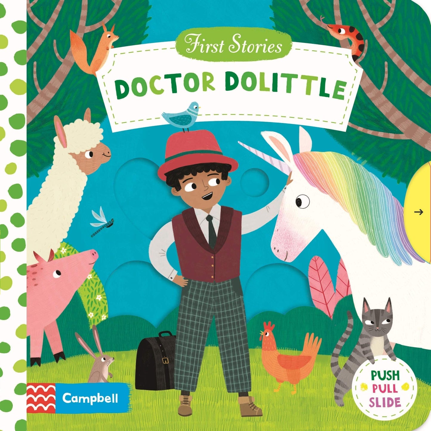 Doctor Dolittle (Campbell First Stories) (Push Pull slide book) [Hardcover]
