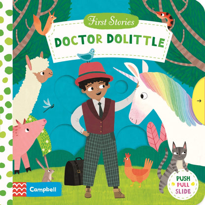 Doctor Dolittle (Campbell First Stories) (Push Pull slide book) [Hardcover]