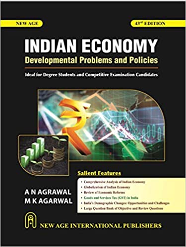 Indian Economy: Developmental Problems And Policies [43rd Edition] (RARE BOOKS)