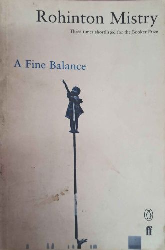 A fine balance by Rohinton Mistry