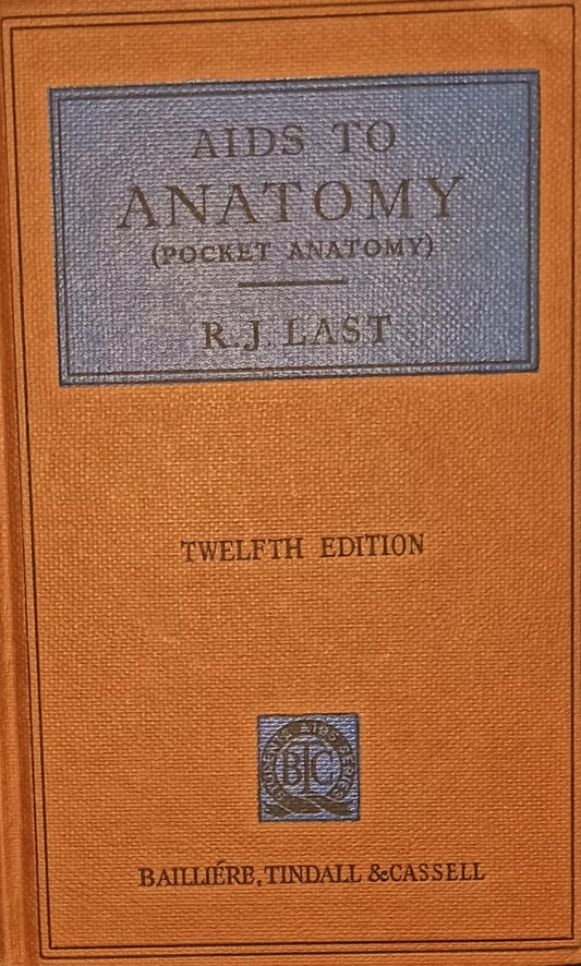 Aids to Anatomy (POCKET ANATOMY) [HARDCOVER]