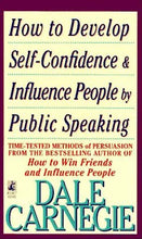 Load image into Gallery viewer, How to develop self-confidence &amp; influence people by public speaking
