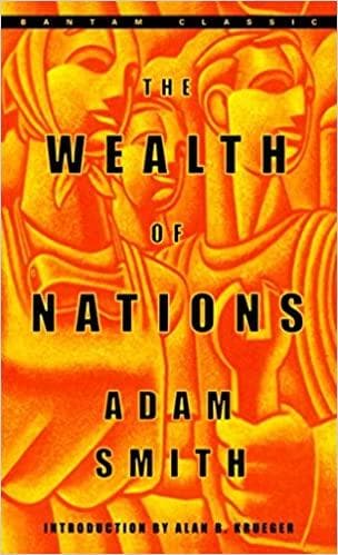 The wealth of nations Adam Smith