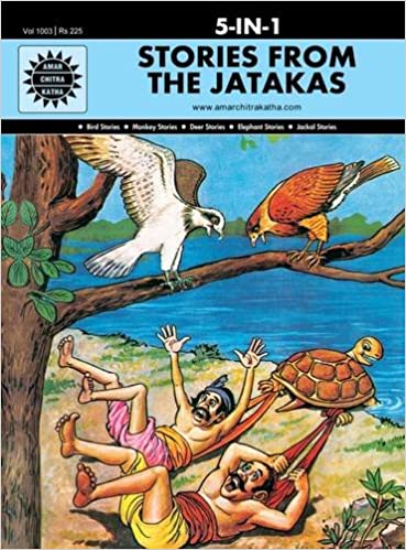 Stories from the jatakas: 5 in 1 (amar chitra katha) [hardcover] [graphic novel]