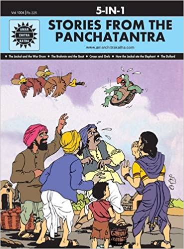 Stories from the panchatantra: 5 in 1 (amar chitra katha)[graphic novel][hardcover]