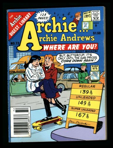 Archie... Archie Andrews  Where Are You (The Archie Digest Library No.72)
