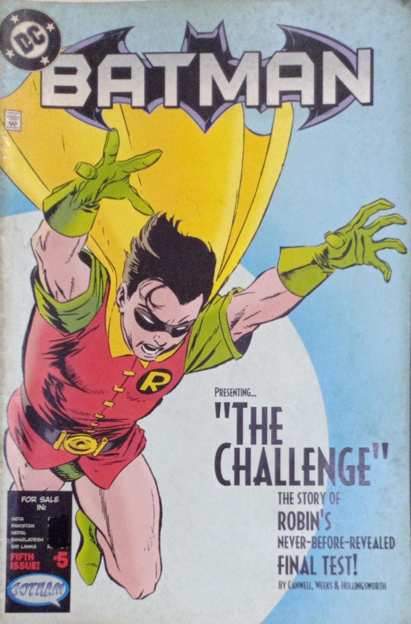 BATMAN #5 [Graphic Novel] (Rare books)