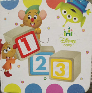 1 2 3  (Disney baby) [Hardcover]