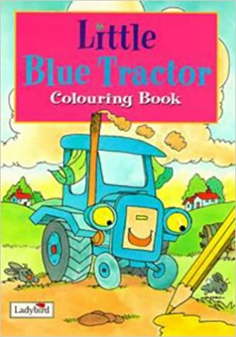 Little Blue Tractor: Colouring Book