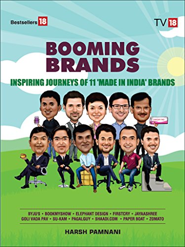 BOOMING BRANDS Inspiring Journeys of 11 ’made in India’ Brands {HARDCOVER}