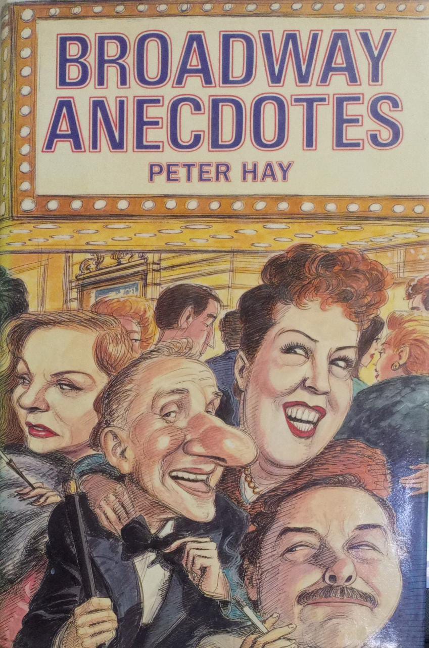 Broadway Anecdotes [Hardcover] (RARE BOOKS)