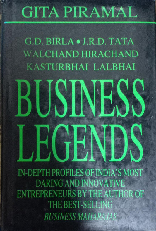 Business legends [HARDCOVER] (RARE BOOKS)