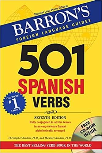 Barron's 501 Spanish Verbs [WITH CD]