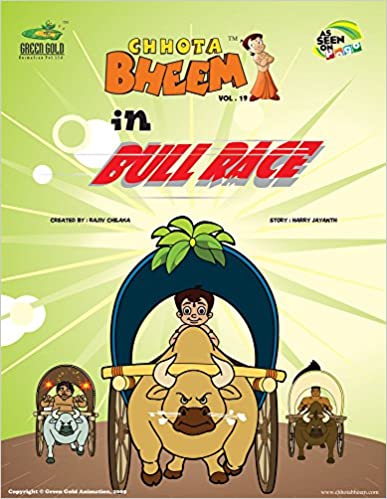 CHHOTA BHEEM IN BULL RACE VOL. 19, Rajiv Chilaka