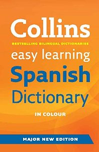 Collins easy learning spanish dictionary (rare books)
