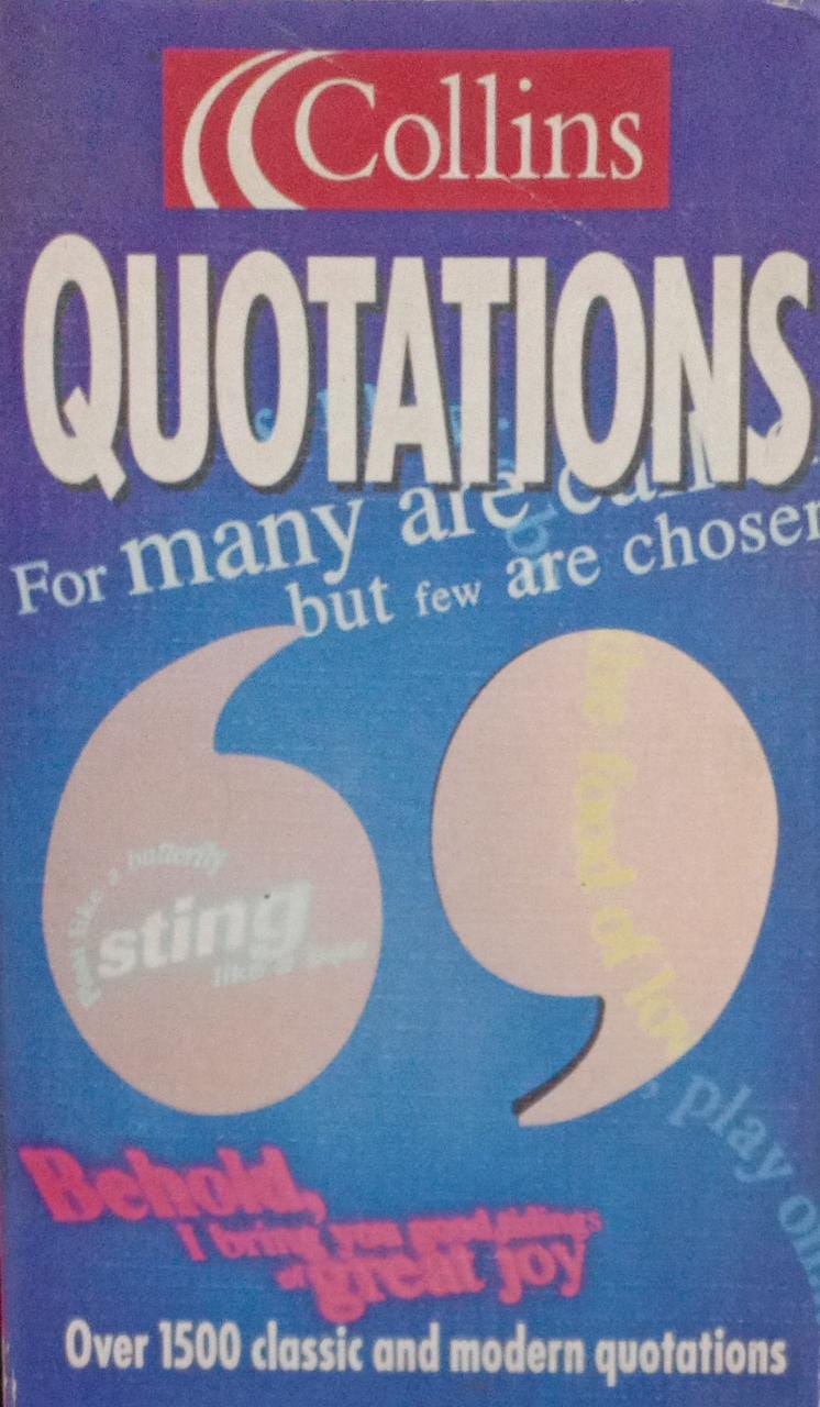 Quotations (RARE BOOKS)