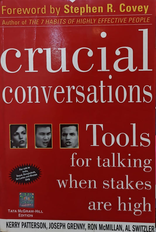 Crucial Conversations Tools for Talking When Stakes Are High [RARE BOOKS]