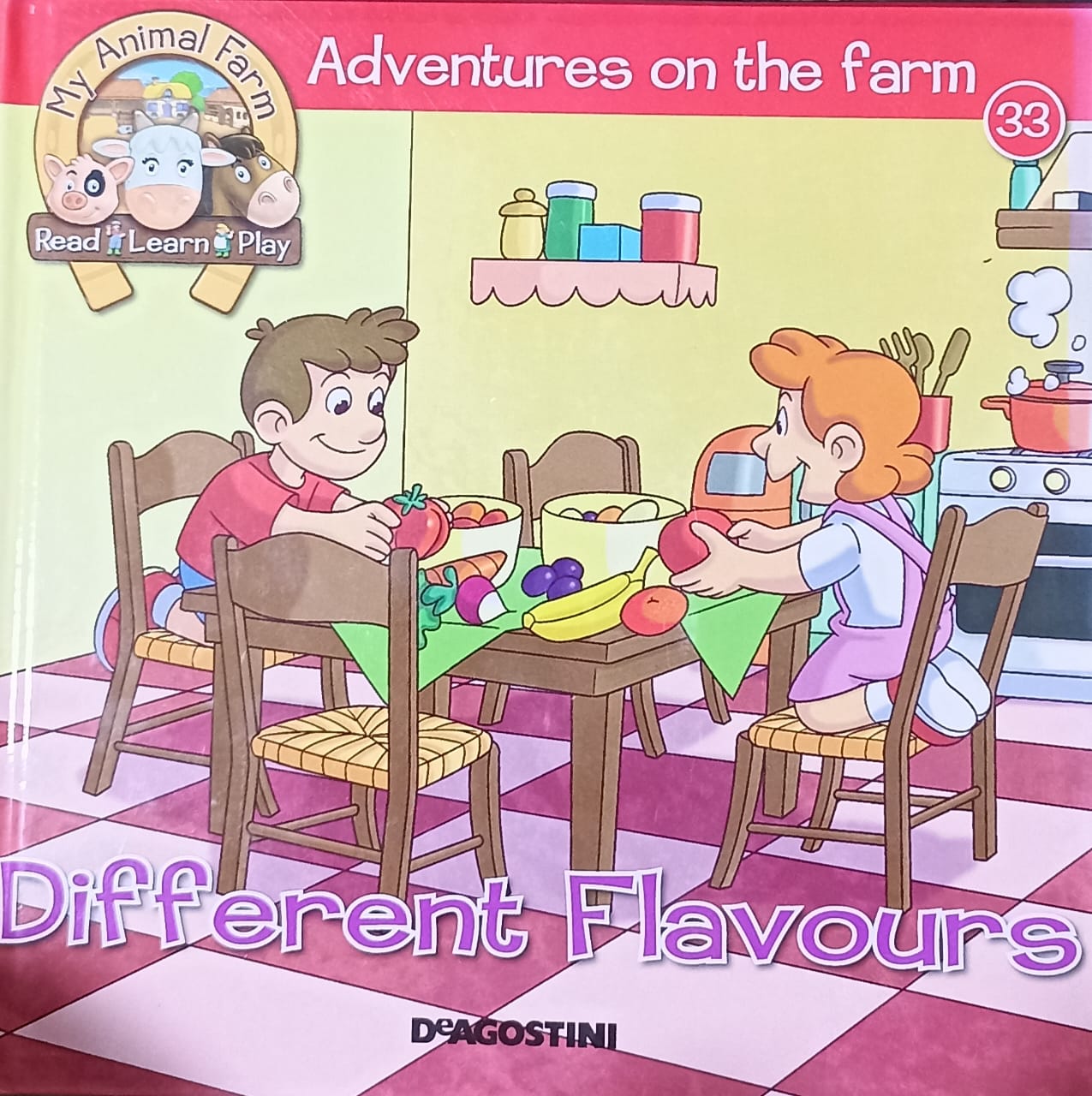 DIFFERENT FLAVOURS Adventures on the farm {HARDCOVER]