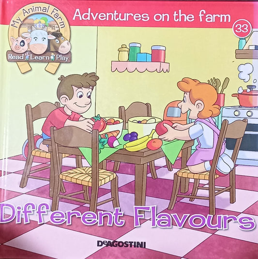 DIFFERENT FLAVOURS Adventures on the farm {HARDCOVER]