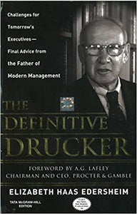 The Definitive Drucker by Elizabeth Haas Edersheim [Hardcover] (rare books)