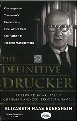The Definitive Drucker by Elizabeth Haas Edersheim [Hardcover] (rare books)
