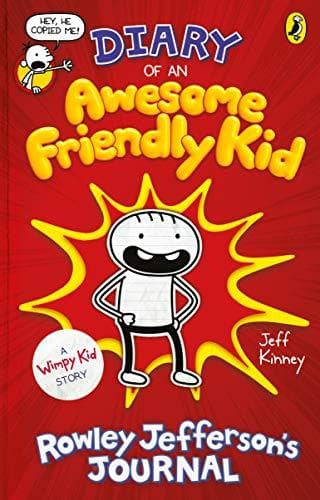 Diary of an awesome friendly kid [hardcover] by Jeff Kinney
