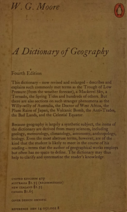 Dictionary of geography (rare books)