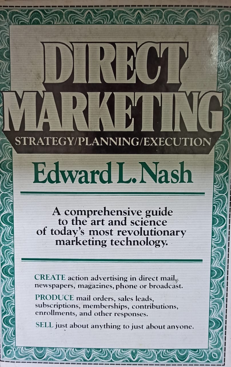 Direct Marketing: Strategy, Planning, Execution [HARDCOVER] (RARE BOOKS)