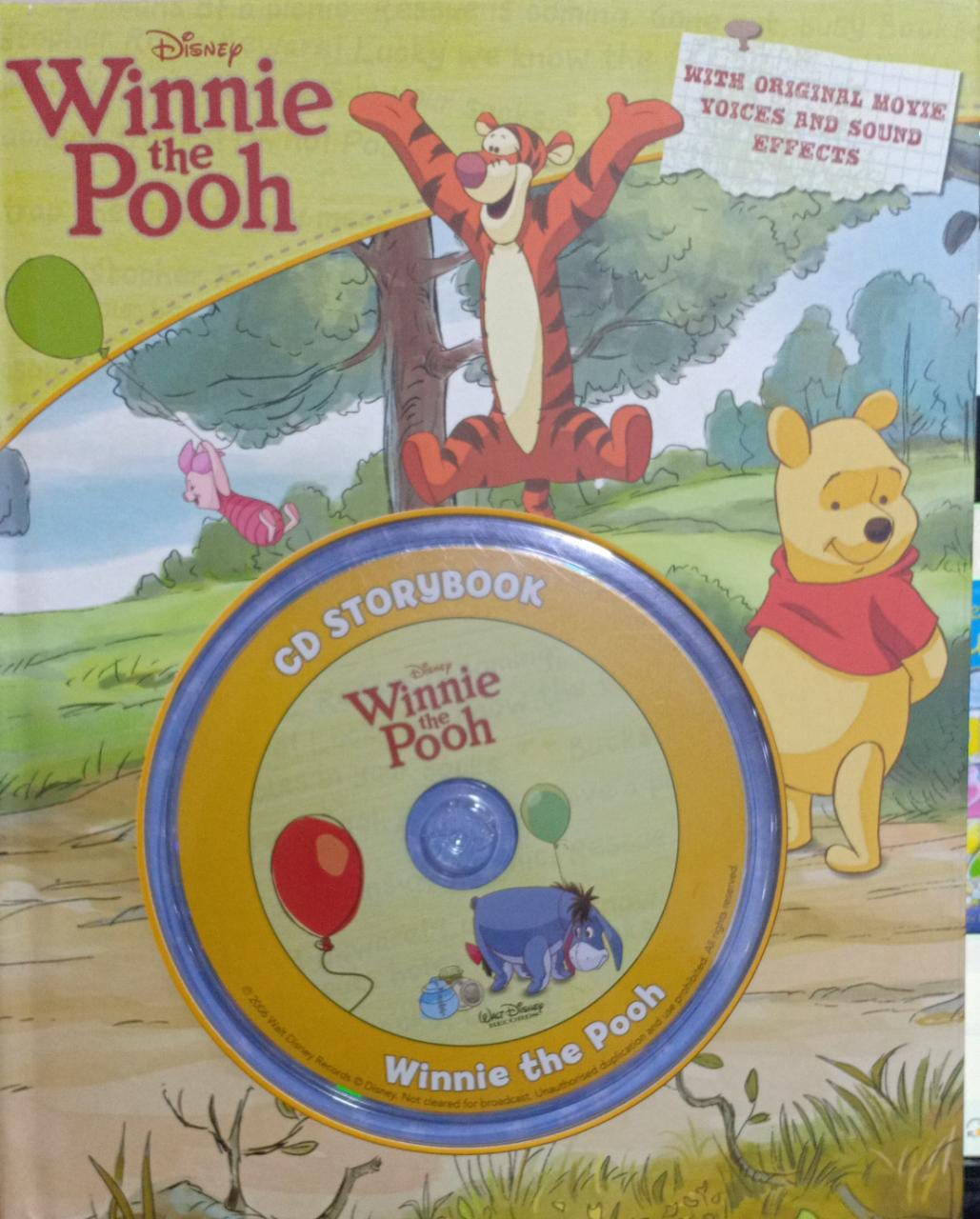 Disney Book and CD: [Winnie the Pooh] [Hardcover]