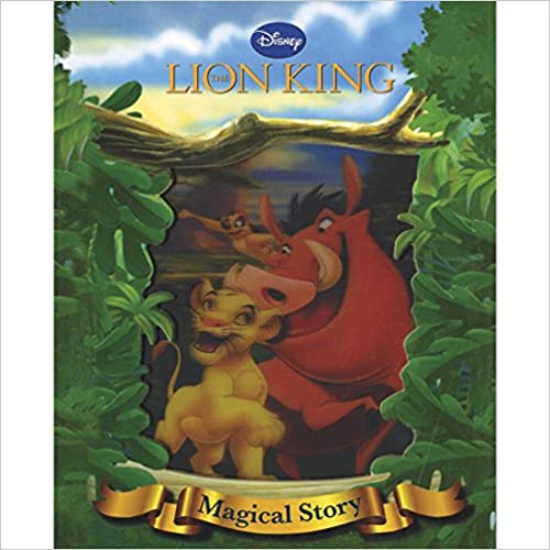 Disney Lion King Magical Story with Amazing Moving Picture Cover [HARDCOVER]
