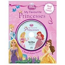 Disney Princess My Favorite Princesses - (5 Read-along Stories) Pack of 5 Books with CD