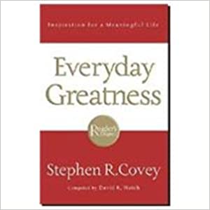 Everyday Greatness [HARDCOVER] (RARE BOOKS)