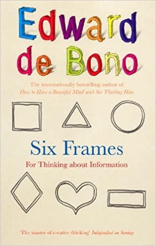 Six Frames: For Thinking About Information by Edward De Bono