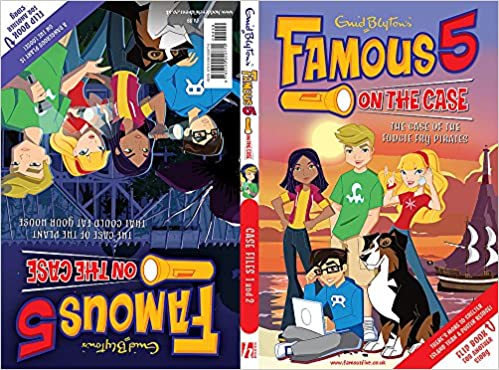 FAMOUS FIVE ON THE CASE: CASE FILES 01 & 02 by Enid Blyton