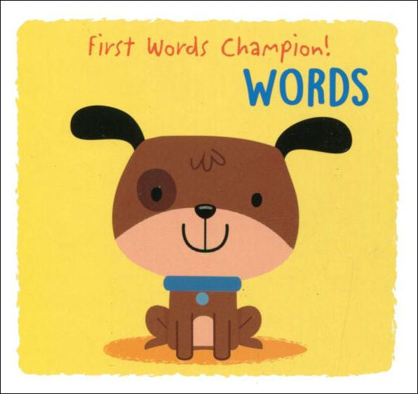 First words champion [WORDS] [BOARD BOOK]