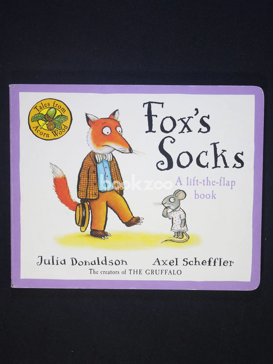 Fox's Socks (Tales From Acorn Wood) LIFT THE FLAP BOOK (BOARDBOOK)
