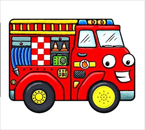 Fire Engine (Vehicle Shaped) [Board book]