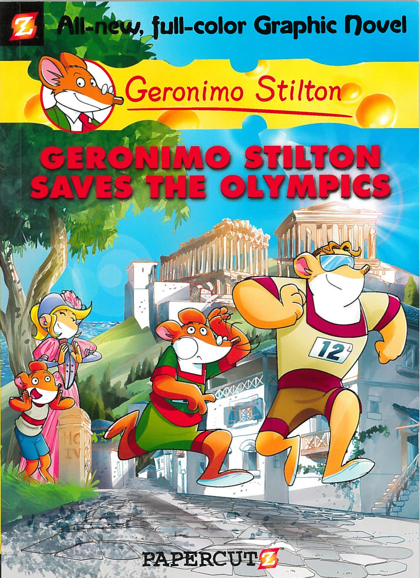Geronimo stilton saves the olympics [graphic novel]