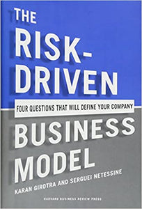 The Risk-Driven: business model hardcover [rare books]