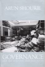Governance and the Sclerosis that has Set in [Hardcover] (RARE BOOKS)