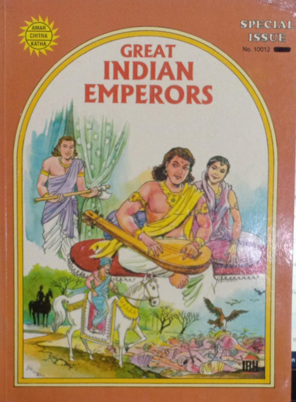 Great Indian Emperors (Amar Chitra Katha) [GRAPHIC NOVEL] NO.10012