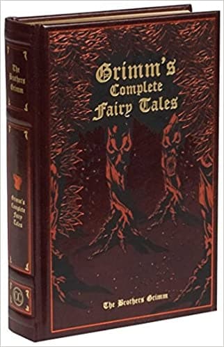 Grimm's Complete Fairy Tales (Leather-bound Classics) Hardcover
