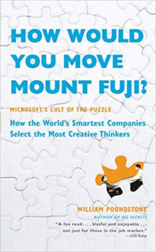 How would you move mount fuji?  (rare books)