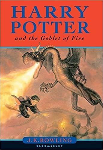 Harry Potter and the Goblet of Fire by JK ROWLING (HARDCOVER) [RARE BOOKS]