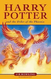 Harry potter and the order of the phoenix by J.K. Rowling [hardcover] [old edition] [rare books]