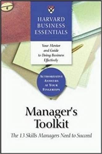 Manager's Toolkit